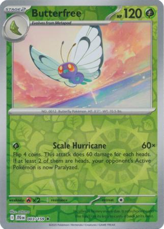 Butterfree - 3/159 - Reverse
