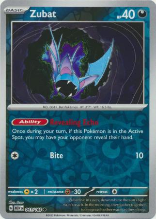 Zubat - 41/165 - Reverse