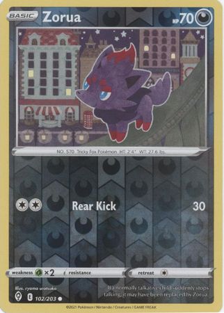Zorua - 102/203 - Reverse