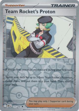 Team Rocket's Proton - 177/182 - Reverse