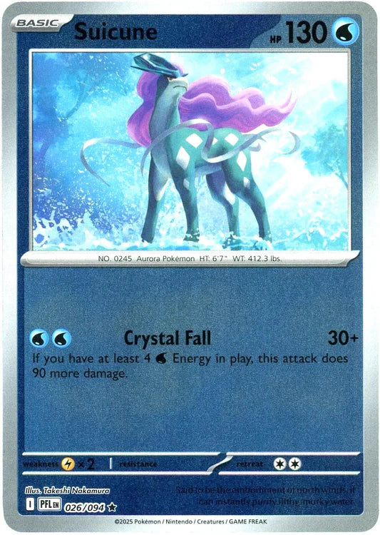 Suicune Reverse 026/094