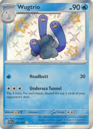 Wugtrio Shiny Rare - 122/091