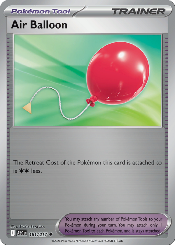 Luchtballon - 181/217 - Reverse Holo