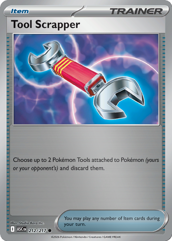 Tool Scrapper - 212/217 - Reverse Holo