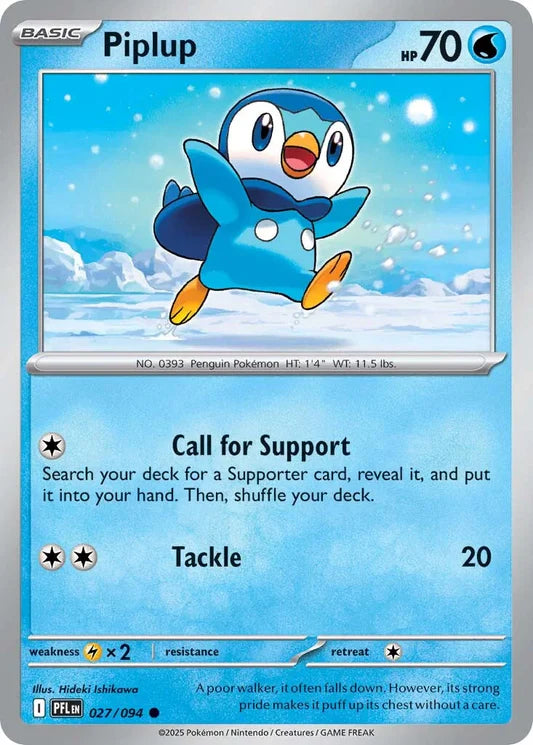 Piplup Normaal 027/094