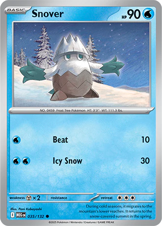 Snover - 35/132 - Normaal