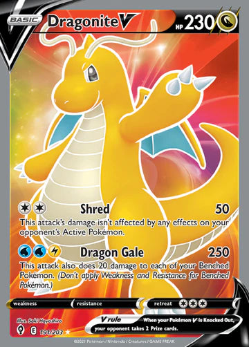 Dragonite V - 191/203