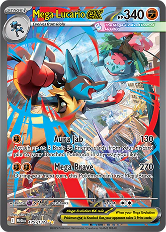 Mega Lucario ex - 179/132