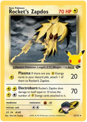 Rocket’s Zapdos - 15/132
