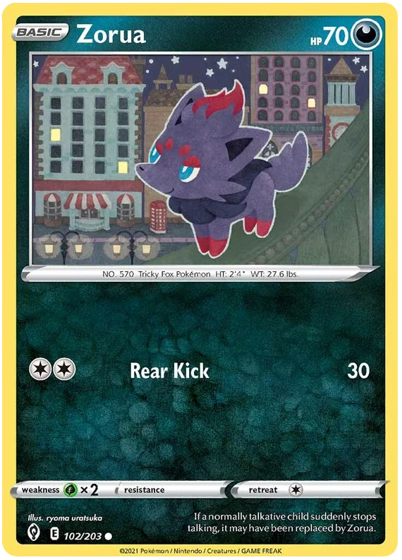 Zorua - 102/203 - Normal