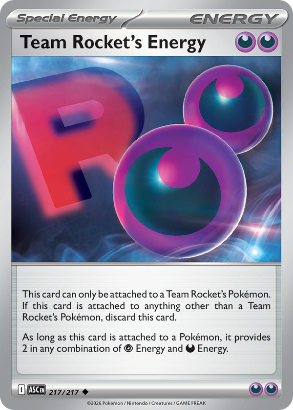 Team Rocket's Energy - 217/217 - Normal