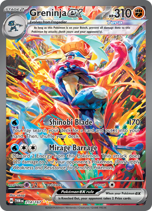 Greninja ex - 214/167