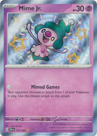 Mime Jr. Shiny Rare - 157/091