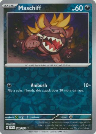 Maschiff Reverse 062/091