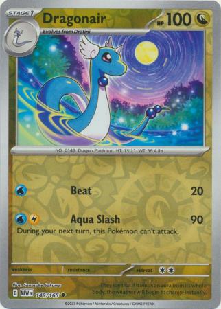 Dragonair - 148/165 - Reverse