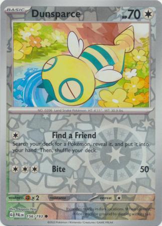 Dunsparce - 156/193 - Reverse