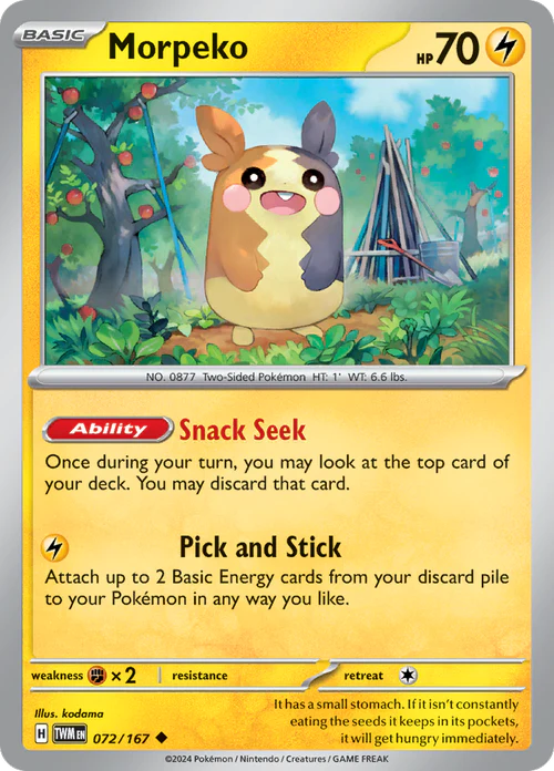 Morpeko - 72/167 - Normal