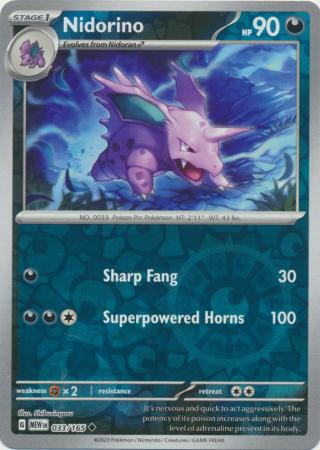 Nidorino reverse 033/165