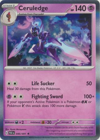 Ceruledge - 40/91 - Holo