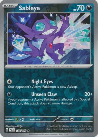 Sableye - 136/193 - Reverse