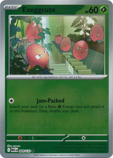 Exeggcute - 4/132 - Reverse