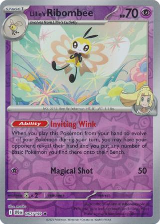 Lillie's Ribombee - 67/159 - Reverse