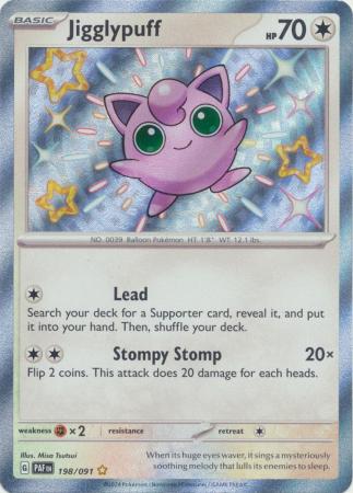 Jigglypuff Shiny Rare - 198/091