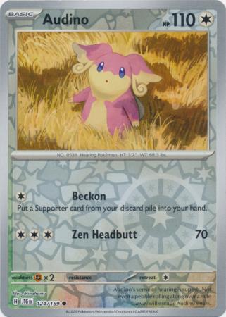 Audino - 124/159 - Reverse