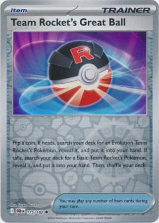 Team Rocket's Great Ball - 175/182 - Reverse