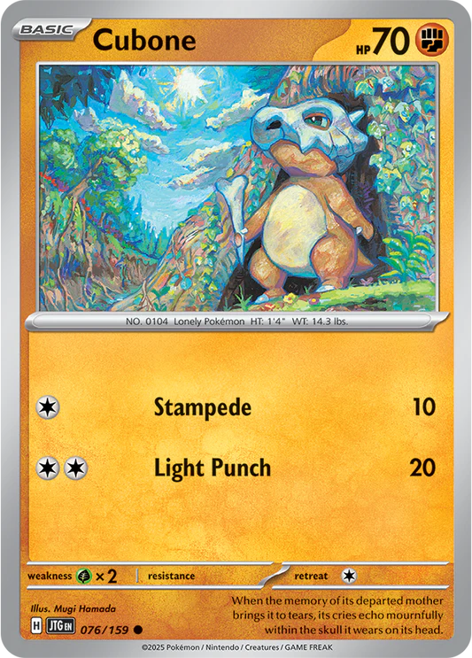 Cubone - 76/159 - Normaal