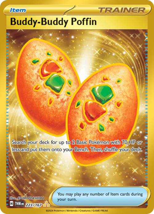 Buddy-Buddy Poffin - 223/167 - Gold