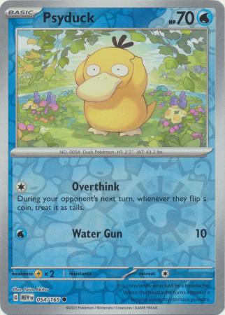 Psyduck - 54/165 - Reverse