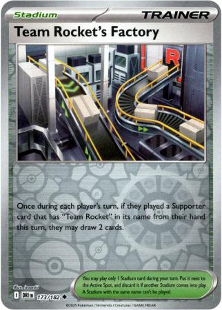 Team Rocket's Factory - 173/182 - Reverse