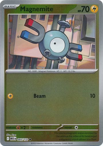 Magnemite - 45/132 - Reverse