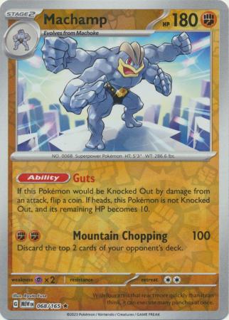 Machamp - 68/165 - Reverse