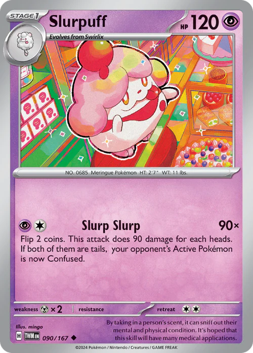 Slurpuff - 90/167 - Normal