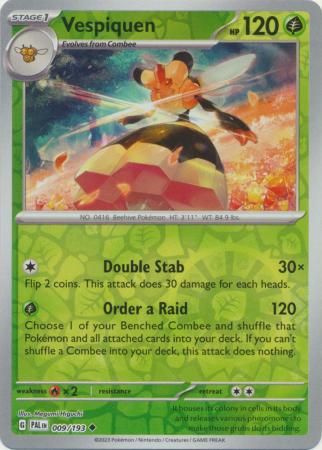 Vespiquen - 9/193 - Reverse