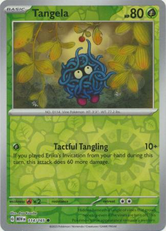 Tangela - 114/165 - Reverse