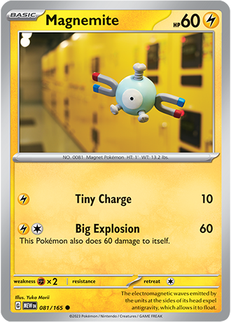 Magnemite - 81/165 - Normal