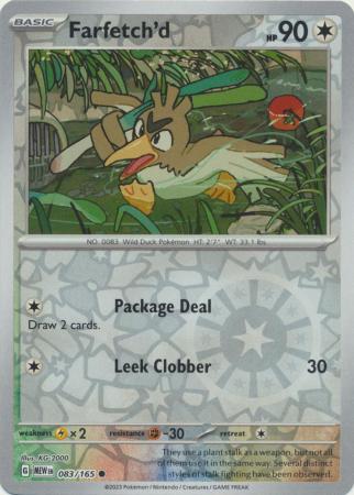 Farfetch'd - 83/165 - Reverse