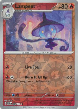 Lampent - 37/167 - Reverse