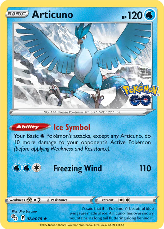 Articuno - 24/78 - Holo