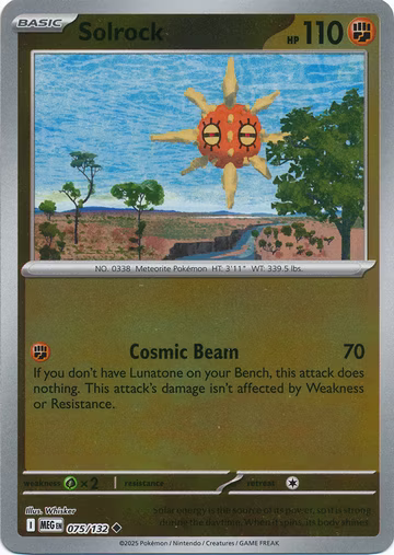 Solrock - 75/132 - Reverse