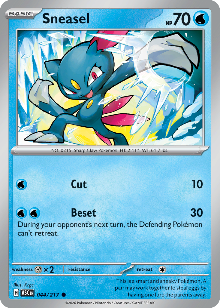 Sneasel - 44/217 - Normaal