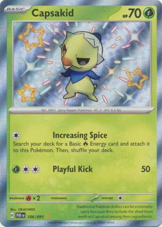 Capsakid Shiny Rare - 106/091