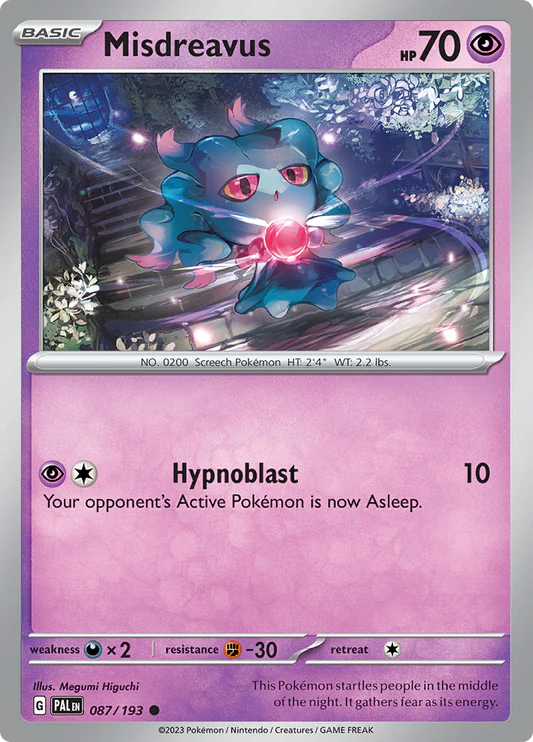 Misdreavus - 87/193 - Normaal
