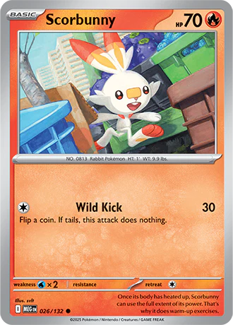 Scorbunny - 26/132 - Normal
