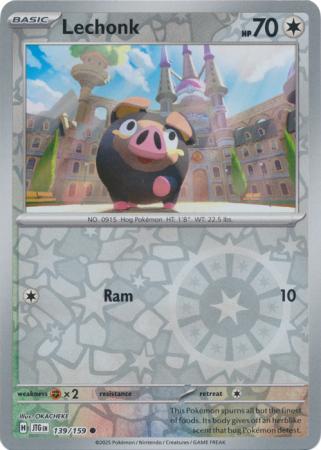 Lechonk - 139/159 - Reverse