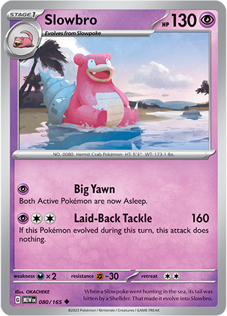 Slowbro - 80/165 - Normal