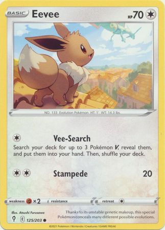 Eevee - 125/203 - Normaal